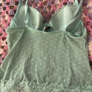 Y2K Victoria’s Secret baby blue lingerie